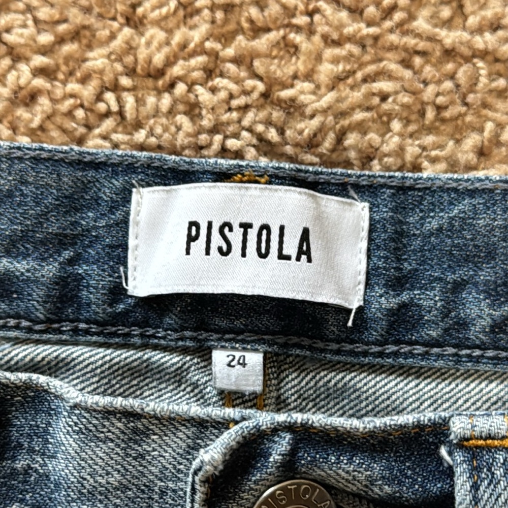 Pistola Stevie High Rise Relaxed Flare in Pulse - Picture 4 of 9